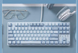 DURGOD K320/K310 White Light Mechanical Keyboard mechkeysshop 