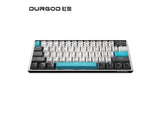 DURGOD K330W 61 Keys Three-mode Gaming Mechanical Keyboard mechkeysshop No light-ion storm Blue Switch 