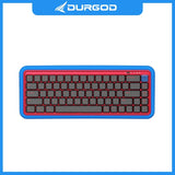 DURGOD S230 Low Profile Mechanical Keyboard mechkeysshop Red Blue 
