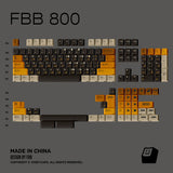 FBB 800 Retro Cherry Profile PBT Keycaps Set