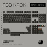 FBB KPOK Spectrum Retro Russian Cherry Profile Keycaps Set