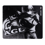 Esptiger Lotus Pink/Black Glass MousePad mechkeysshop Lotus Black(AGL) 