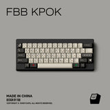 FBB KPOK Spectrum Retro Russian Cherry Profile Keycaps Set