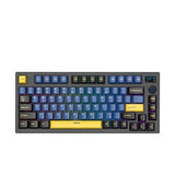 FANTECH MAXFIT81 MK910 VIBE Edition Mechanical Keyboard mechkeysshop Deep Blue Gateron Yellow 