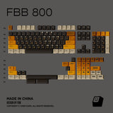 FBB 800 Retro Cherry Profile PBT Keycaps Set mechkeysshop 