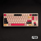 FBB Biker Girl Cherry Profile Keycaps Set mechkeysshop 