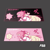 FBB Biker Girl Cherry Profile Keycaps Set mechkeysshop 