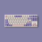 FBB Butterfly Purple Cherry Profile Keycaps Set mechkeysshop 
