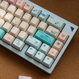 FBB Digital Pet PBT Cherry Profile Pixel Style Keycaps Set mechkeysshop 