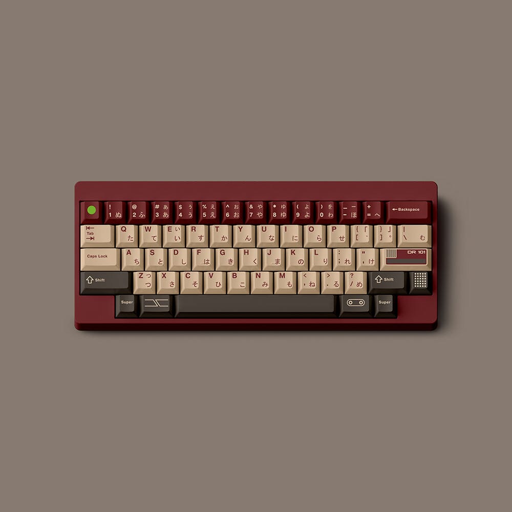 FBB DR101 Retro PBT Cherry Profile Keycaps Set – mechkeysshop