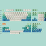 FBB Island R2 Cherry Profile PBT Blue Keycaps Set mechkeysshop 