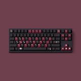 FBB Magic Cherry Profile PBT Keycaps Set mechkeysshop 