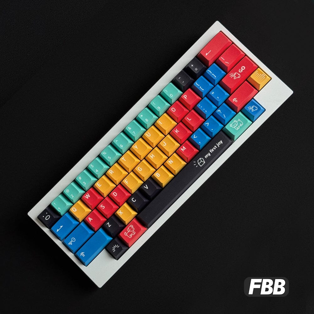 FBB My First Joy PBT Cherry Profile Keycaps Set – mechkeysshop