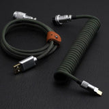 FBB Percent/Provence Customized Cable mechkeysshop Groovy Green 1.2m 