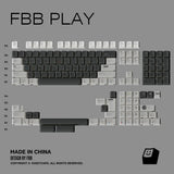 FBB Play Minimalist Style Cherry Profile PBT Keycaps Set