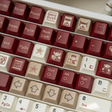 FBB Retro FC NES-Inspired PBT Keycap Set – 1.7mm Thick, 5-Side Dye-Sub Keycaps mechkeysshop 