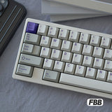 FBB Retro Purple PBT Cherry Profile Keycaps Set mechkeysshop 