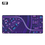 FBB Sunrise/Map Mouse Pad/Desk Mat mechkeysshop Map 900*400mm 