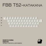 FBB T52 PBT Cherry Profile Keycaps Set mechkeysshop T52-KATAKANA 