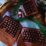 FEKER Alice60 Rosewood Split Mechanical Keyboard mechkeysshop 