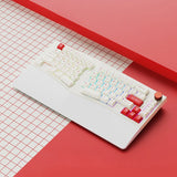 FEKER Alice80 RGB Gasket Mechanical Keyboard mechkeysshop Three mode Red Peach Silent Switch 