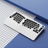 FEKER Alice80 RGB Gasket Mechanical Keyboard mechkeysshop Three mode White Only Kit 