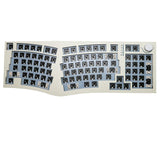 FEKER Alice98 Gasket Mechanical Keyboard mechkeysshop Only Pure White kit-No screen None 
