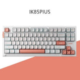FEKER IK105/IK85 Series Gasket Mechanical Keyboard mechkeysshop IK85Plus White Mulan Switch