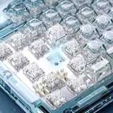 FirstBlood B81 Transparent Mechanical Keyboard mechkeysshop 