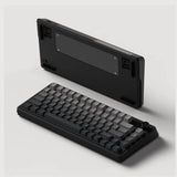 FL·ESPORTS CMK75 Mechanical Keyboard mechkeysshop Black-Side Printed Glacier Pink 