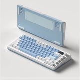 FL·ESPORTS CMK75 Mechanical Keyboard mechkeysshop Blue Glacier Pink 