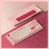 FL·ESPORTS CMK87-SAM Three-Modes 87Keys Mechanical Keyboard mechkeysshop CMK87 Pro Valentine's Day TTC Honey 