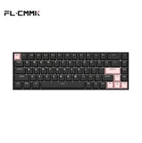 FL·ESPORTS F12 Kailh Box 68 Keys Wireless/Wired Mechanical Keyboard mechkeysshop Black box red Blue light