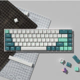 FL·ESPORTS F12 Kailh Box 68 Keys Wireless/Wired Mechanical Keyboard mechkeysshop Green box red RGB