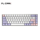 FL·ESPORTS F12 Kailh Box 68 Keys Wireless/Wired Mechanical Keyboard mechkeysshop Purple box red Blue light