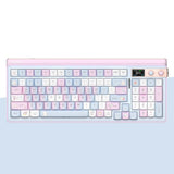 Fopato H98 Gasket Mechanical Keyboard mechkeysshop Summer Sky TTC Violet Sunset 