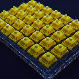 Gateron Cap Yellow 50gf Linear Mechanical Keyboard Switches mechkeysshop 