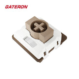Gateron Chocolate Low Profile Mechanical Switches mechkeysshop 