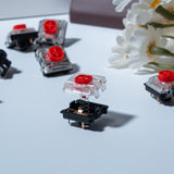 Gateron KS-33 Low Profile Linear Silent Red Switches mechkeysshop 