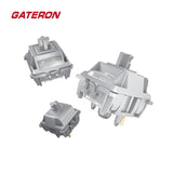 Gateron Milkshake Silver POM Mechanical Switches mechkeysshop 