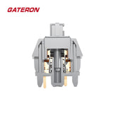 Gateron Milkshake Silver POM Mechanical Switches mechkeysshop 