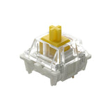 Gateron Pro Switches 3Pin SMD RGB Mechanical Switches mechkeysshop 35pcs Yellow 