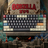 Godzilla Themed Keycaps OEM Profile PBT mechkeysshop 