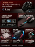 HECATE G5M Ultra Gaming Mouse Wireless Hot-Swap mechkeysshop 