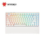 Hyeku Y Serial Hot-swap Three-mode Mechanical Keyboard mechkeysshop Y2-82keys Red Clouds Switch(Red) 