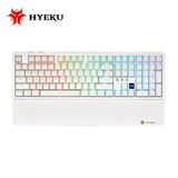 Hyeku Y Serial Hot-swap Three-mode Mechanical Keyboard mechkeysshop Y5-108keys Red Clouds Switch(Red) 