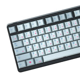 IDOBAO 139 Japanese Blue Gray Cherry PBT Keycaps mechkeysshop 