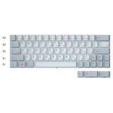 IDOBAO 139 Japanese Blue Gray Cherry PBT Keycaps mechkeysshop Jan 64 