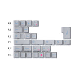 IDOBAO 139 Japanese Blue Gray Cherry PBT Keycaps mechkeysshop Jan Mod Pro 