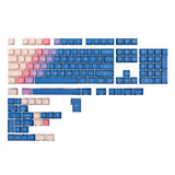 IDOBAO Gradient Color MA Height Laser Engraving Dyed Keycaps mechkeysshop 